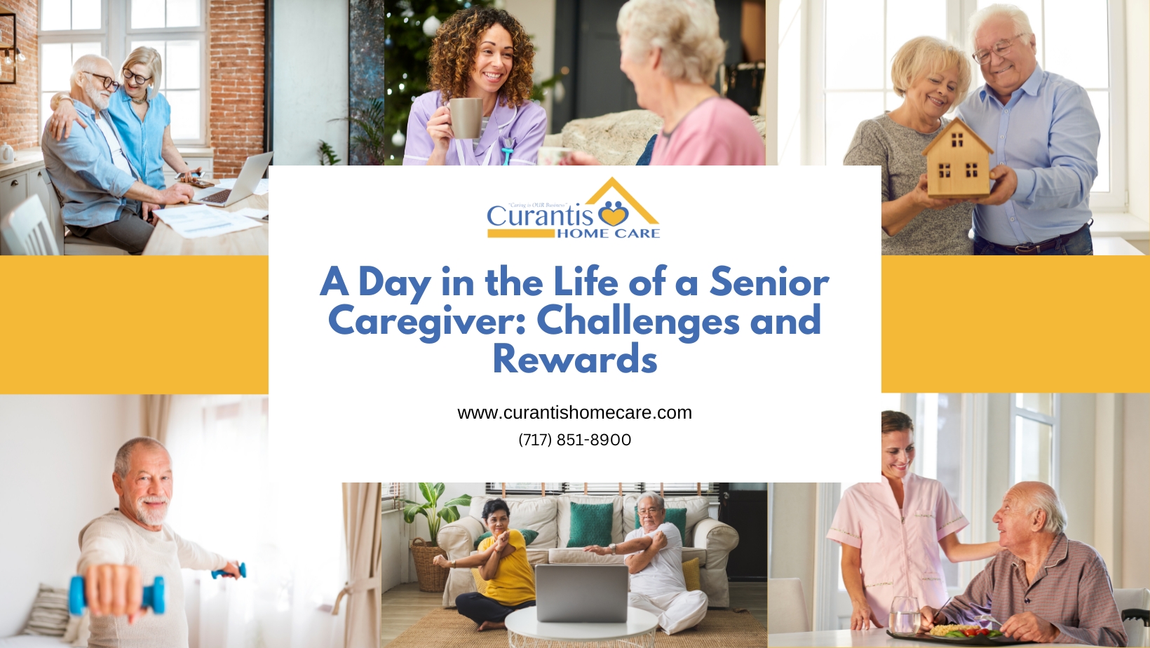 A Day in the Life of a Senior Caregiver- Challenges and Rewards